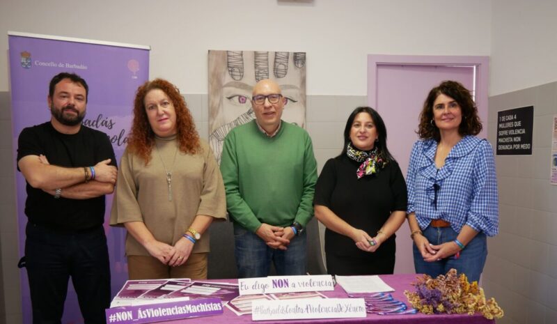 Barbadás programa actividades educativas e culturais no 25N