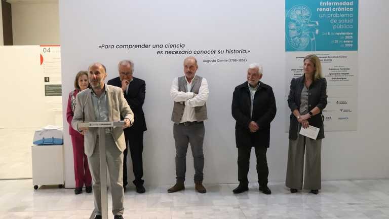 Ourense acolle unha exposición sobre a enfermidade renal crónica