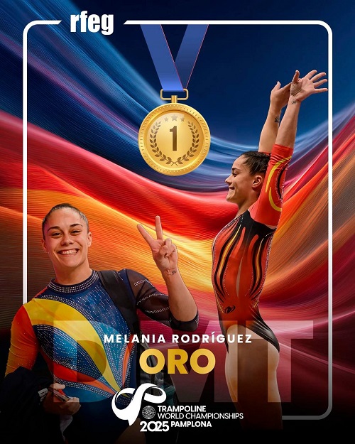 Melania Rodríguez logra el oro mundial en Pamplona