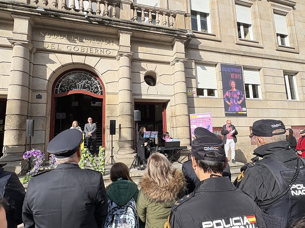 Eladio Santos apela á unidade contra a violencia machista en Ourense