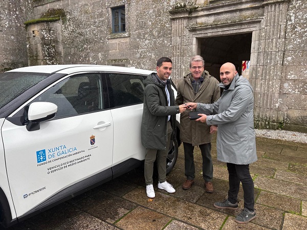 Xunqueira de Espadanedo reforza servizos con novo vehículo ECO