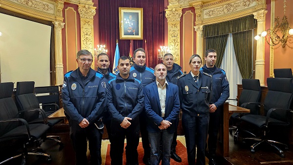 Ourense incorpora cinco novos axentes á Policía Local