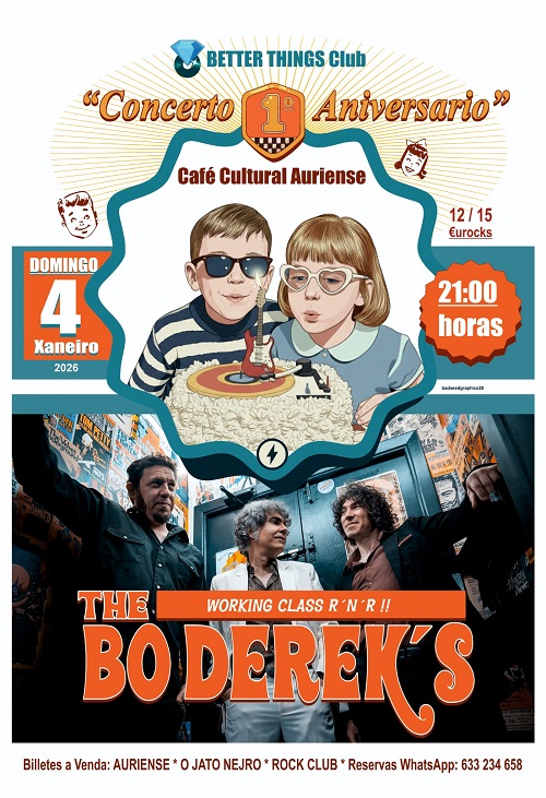 The Bo Derek’s actúan en Ourense polo aniversario de Better Things