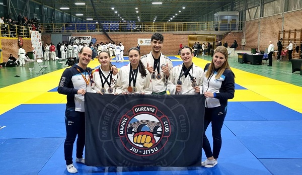 Seis medallas para o Jiu Jitsu Marbel na Supercopa de Castellón