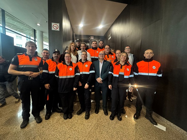 Protección Civil distingue o labor da Subdelegación durante os incendios do verán