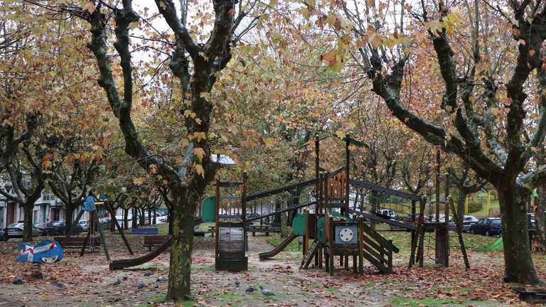 A praza da Lexión renovarase con xogos inclusivos e nova iluminación