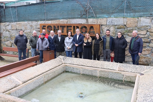 Humanizada a praza de Fonteboa en San Cibrao