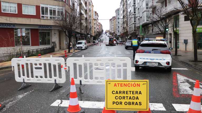 O Concello actualiza a situación do peche da rúa Pena Trevinca