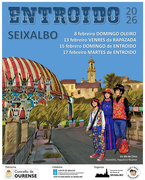 Seixalbo xa ten programa para o seu Entroido 2026