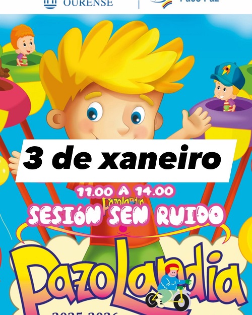 Pazolandia celebra unha sesión sen ruído este sábado