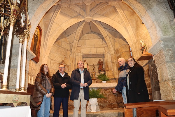 A Xunta inviste 195.000 euros na capela de San Mauro da Arnoia