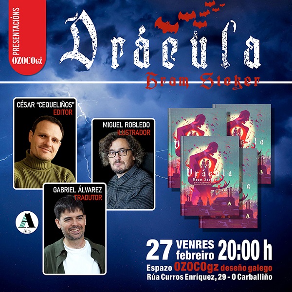 O Carballiño acolle a presentación de Drácula en galego