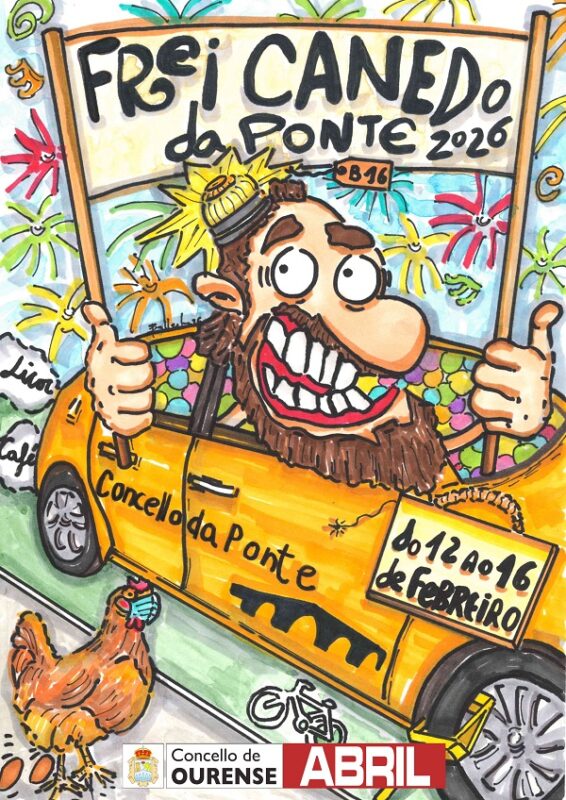 Frei Canedo da Ponte quenta motores para o Entroido