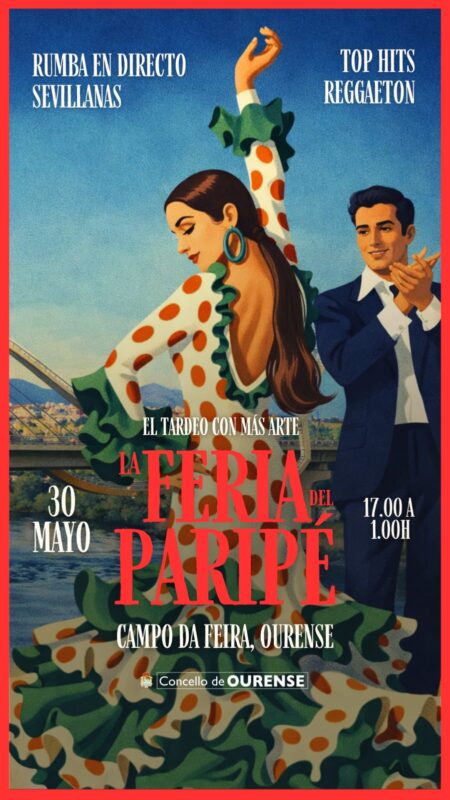 Ourense vístese de lunares coa Feira do Paripé