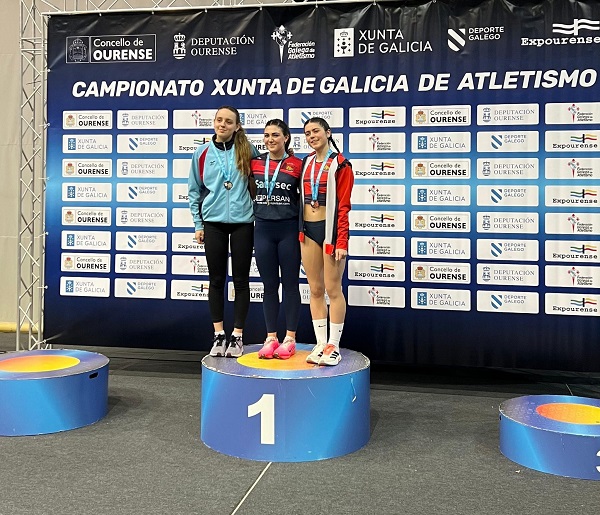Oito medallas do Sanysec no Galego Absoluto