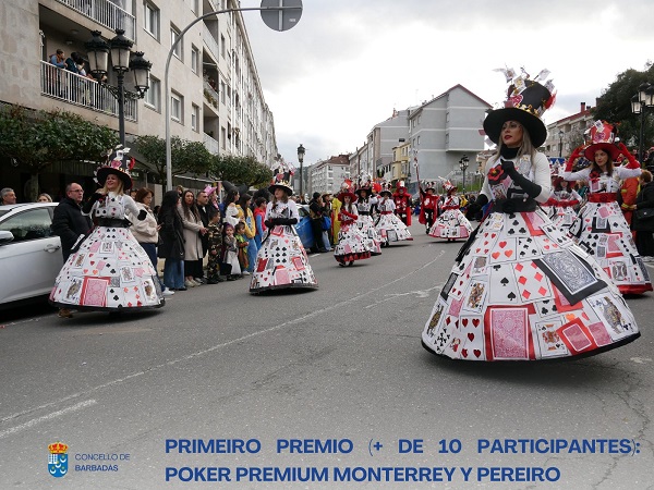 Premios do Desfile de Barbadás 2026: lista completa de gañadores