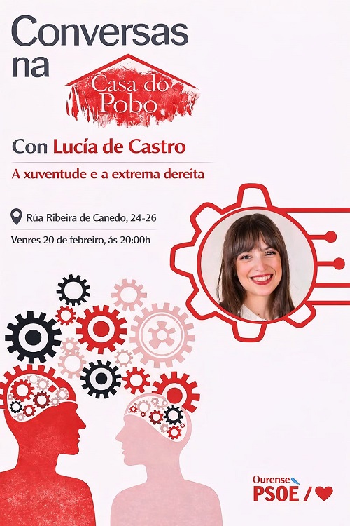 O PSdeG de Ourense debate sobre a extrema dereita e a mocidade