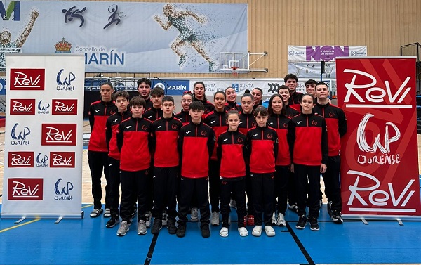 O Ximnasia Pavillón suma varios podios na Copa Galicia de Trampolín