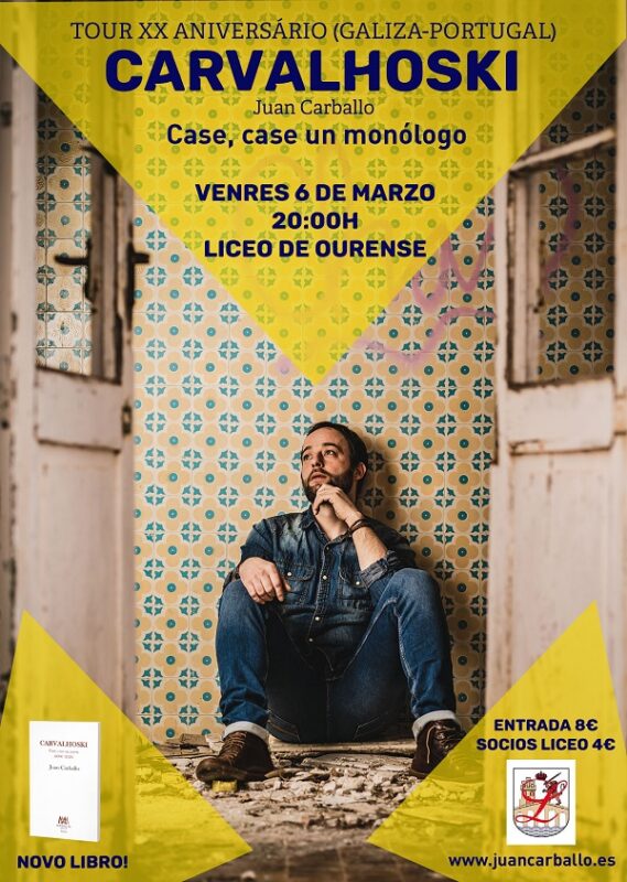 Juan Carballo celebra 20 anos en Ourense