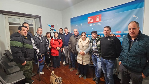 O PSdeG reforza contactos nas comarcas cara a 2027